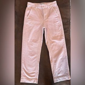 The Corduroy Straight-Leg Crop